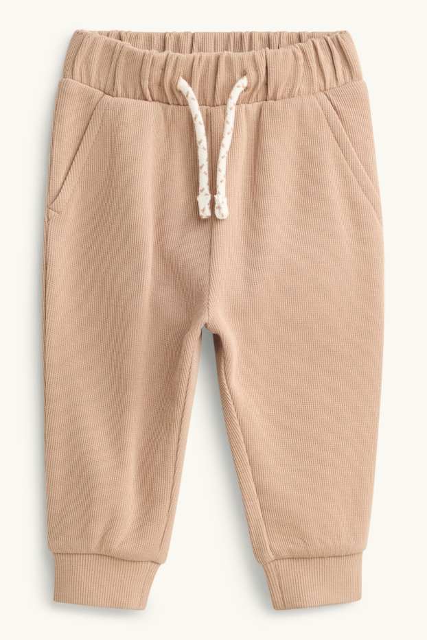 Baby Boys - Otter - baby outfit - 3 piece - beige