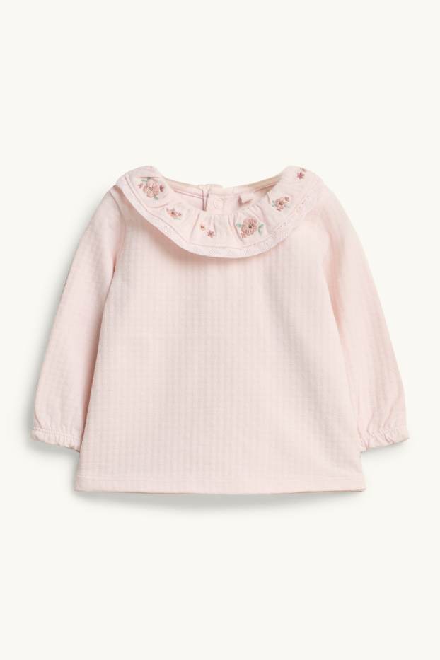 Baby Girls - Floral - newborn outfit - 2-piece - rose