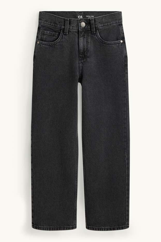 Children Boys - Loose jeans - denim-gray