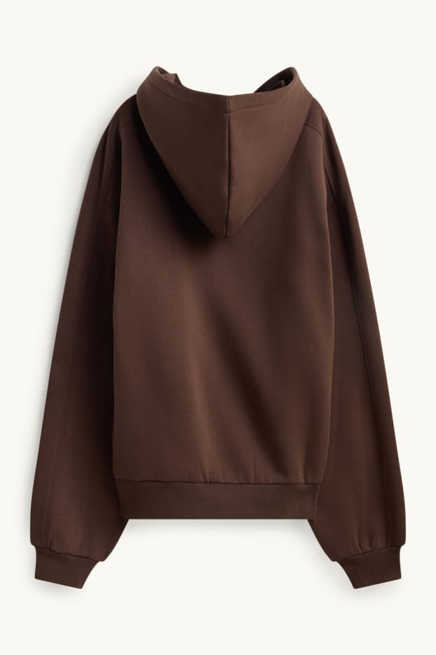 Children Girls - Zip-through hoodie - brown