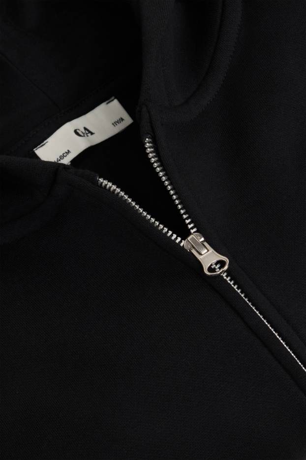 Children Girls - Zip-through hoodie - black