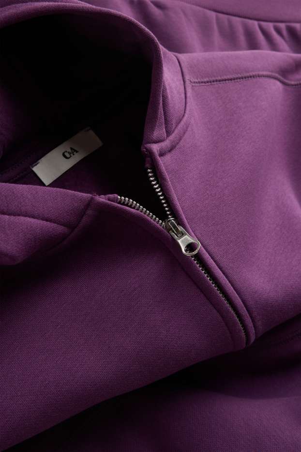 Children Girls - Zip-through hoodie - purple