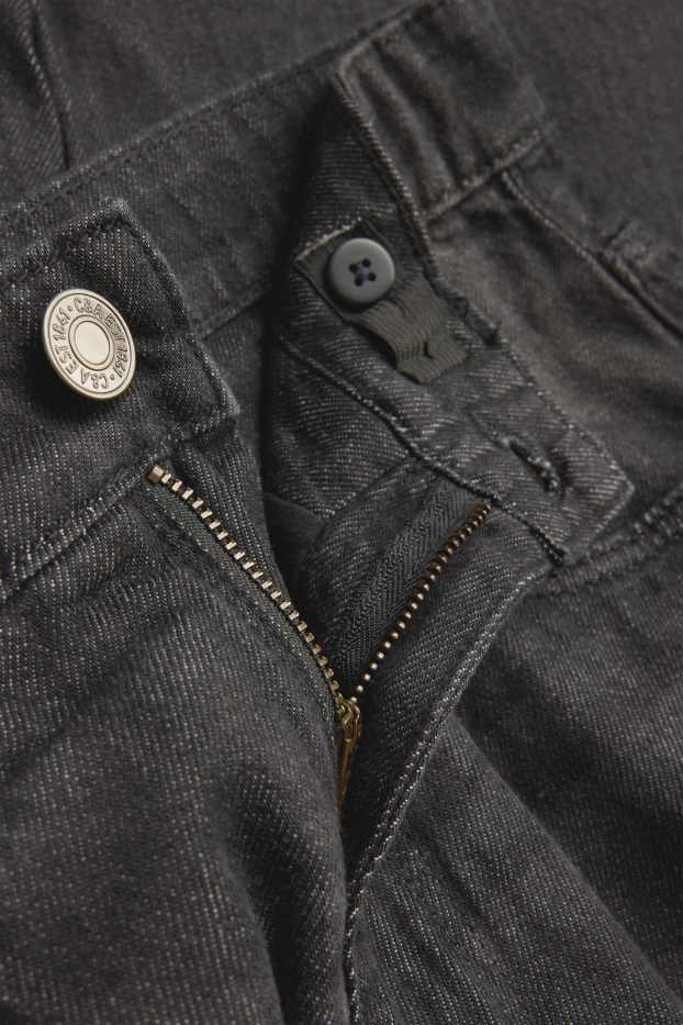 Children Boys - Baggy jeans - thermal jeans - denim-dark gray