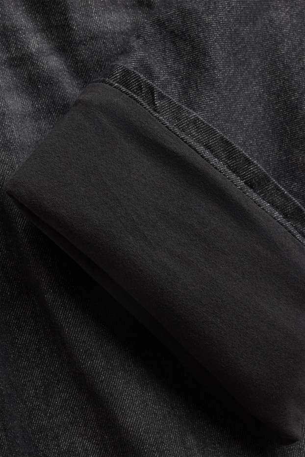 Children Boys - Baggy jeans - thermal jeans - denim-dark gray
