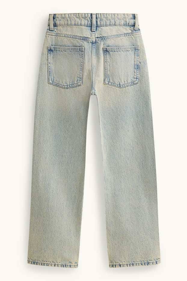 Children Boys - Relaxed jeans - extra-narrow waistband - denim-light blue