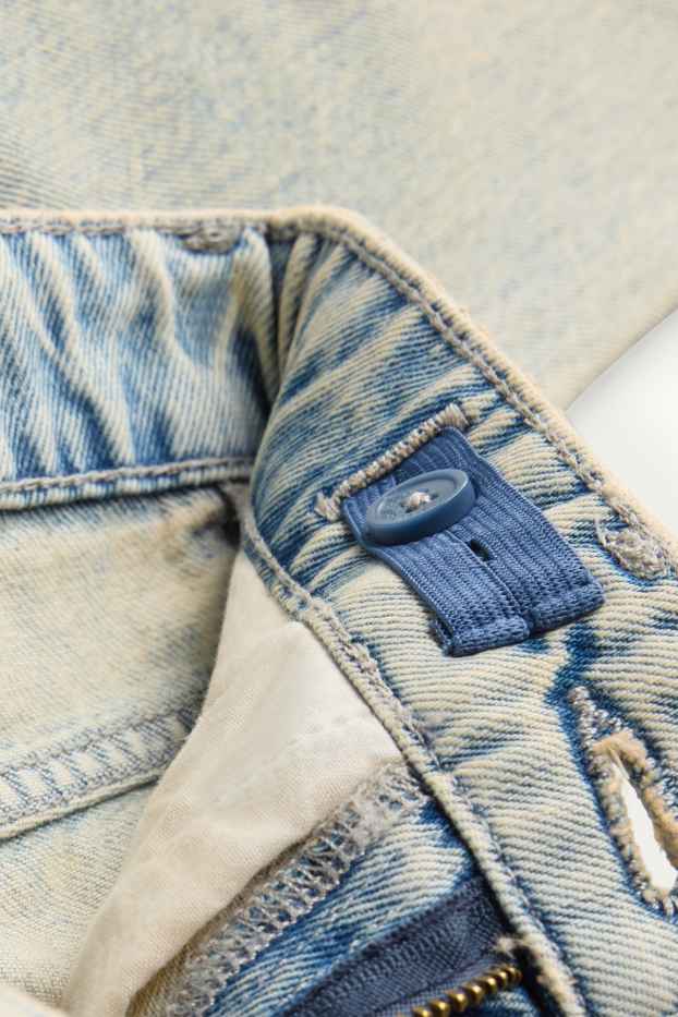 Children Boys - Relaxed jeans - extra-narrow waistband - denim-light blue