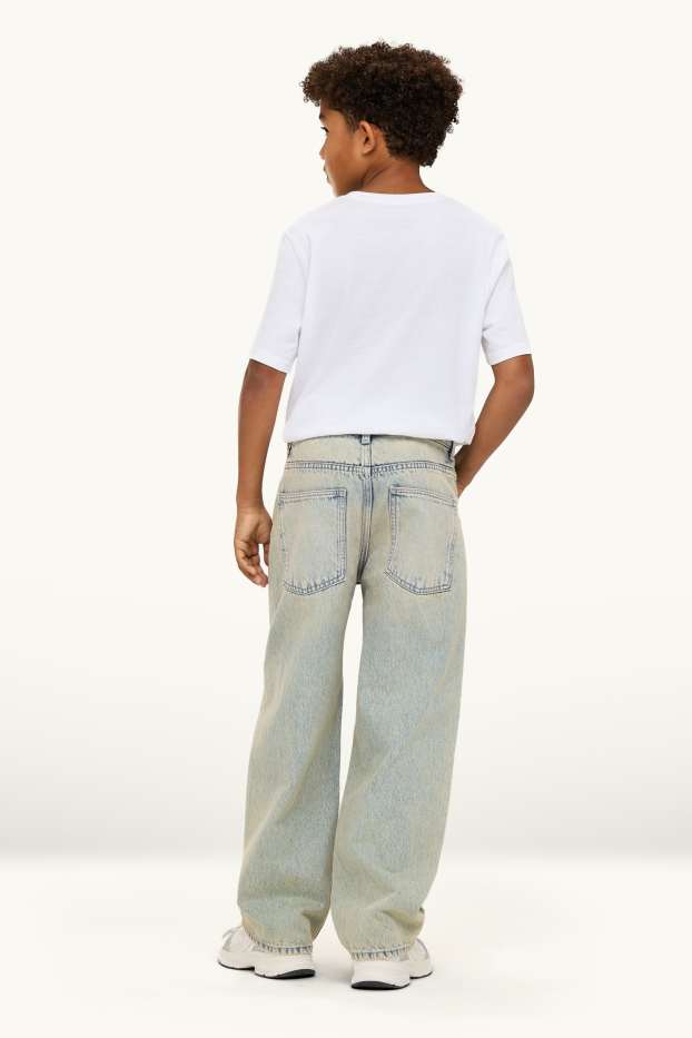 Children Boys - Baggy jeans - denim-light blue