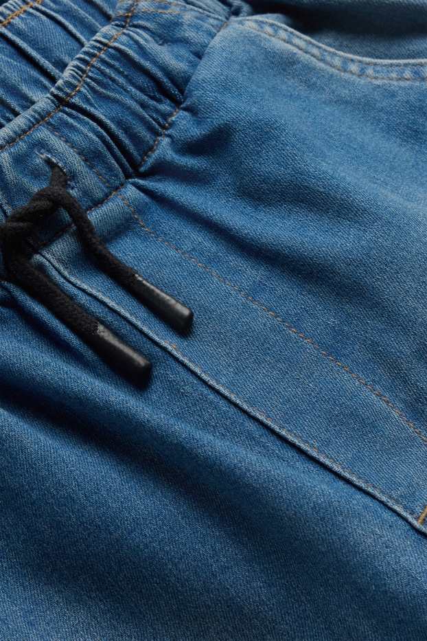 Children Boys - Cargo jeans - blue denim