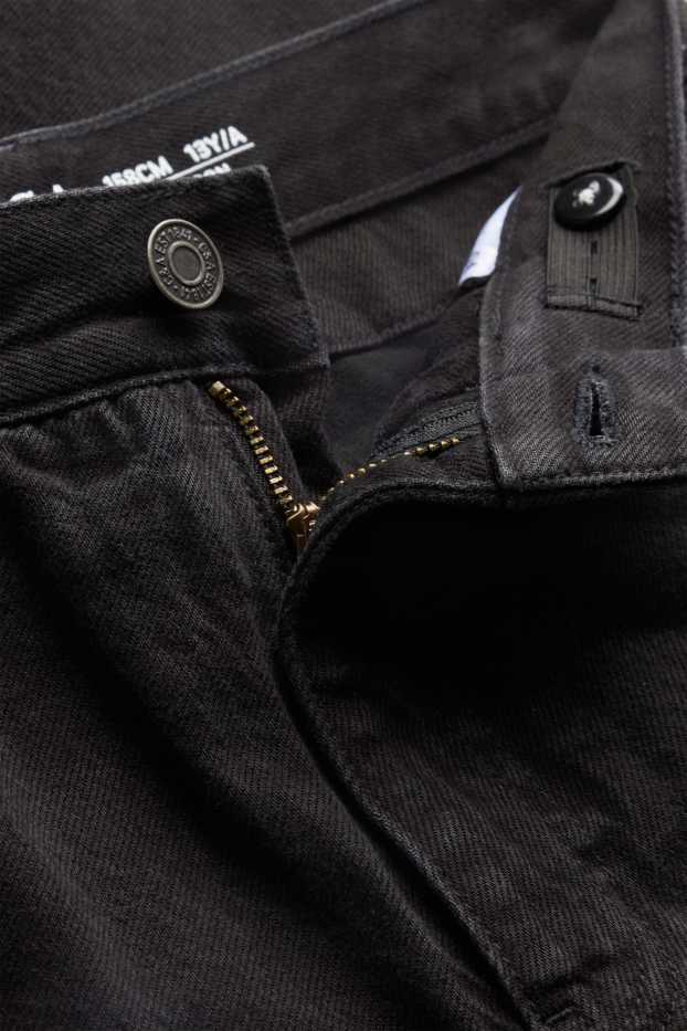 Children Boys - Barrel jeans - thermal jeans - black