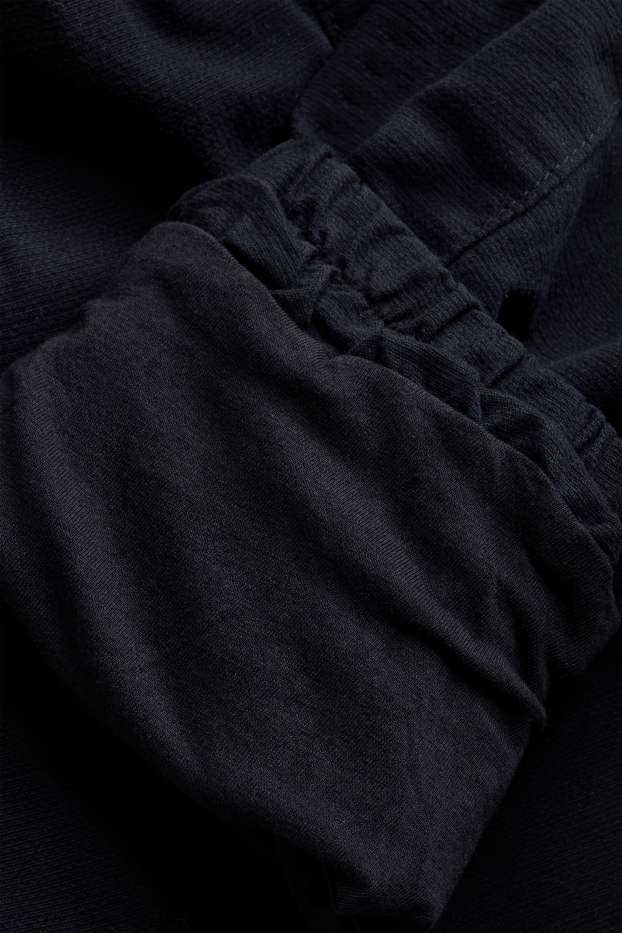 Children Boys - Thermal cargo trousers - black