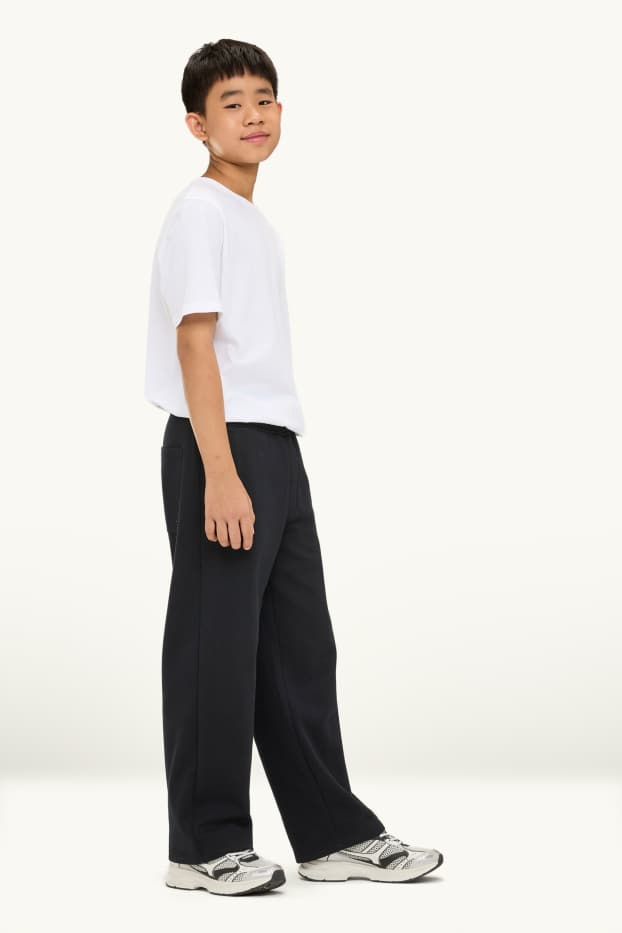 Children Boys - Joggers - black