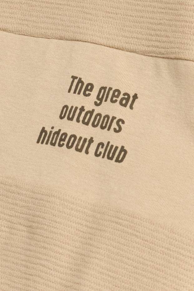Children Boys - Long sleeve top - ribbed - beige