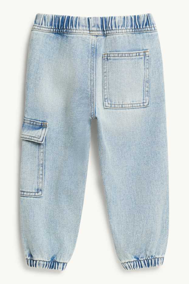 Children Boys - Cargo jeans - denim-light blue
