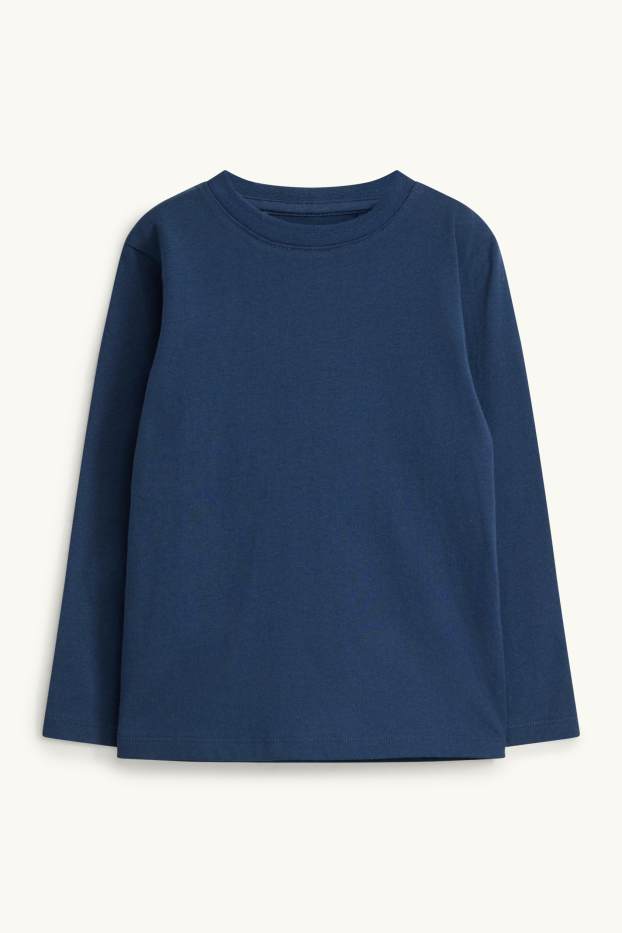 Children Boys - Long sleeve top - blue