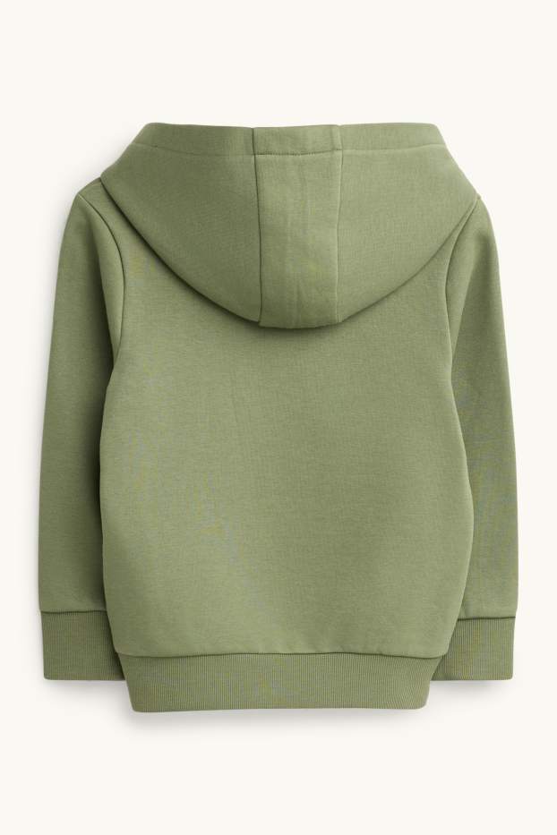 Children Boys - Dino - hoodie - green