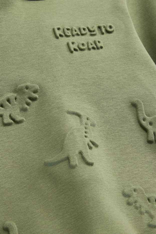 Children Boys - Dino - hoodie - green