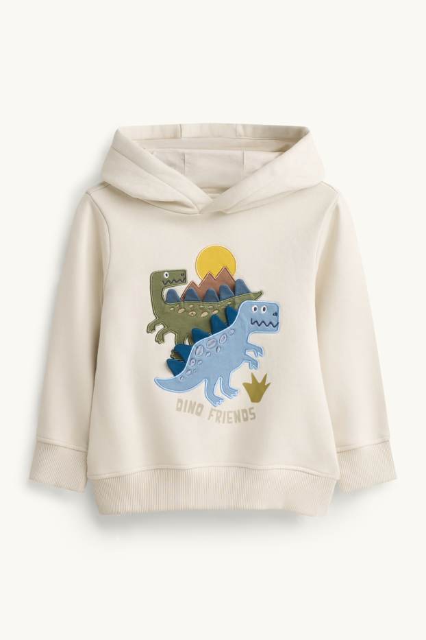 Children Boys - Dino - hoodie - beige
