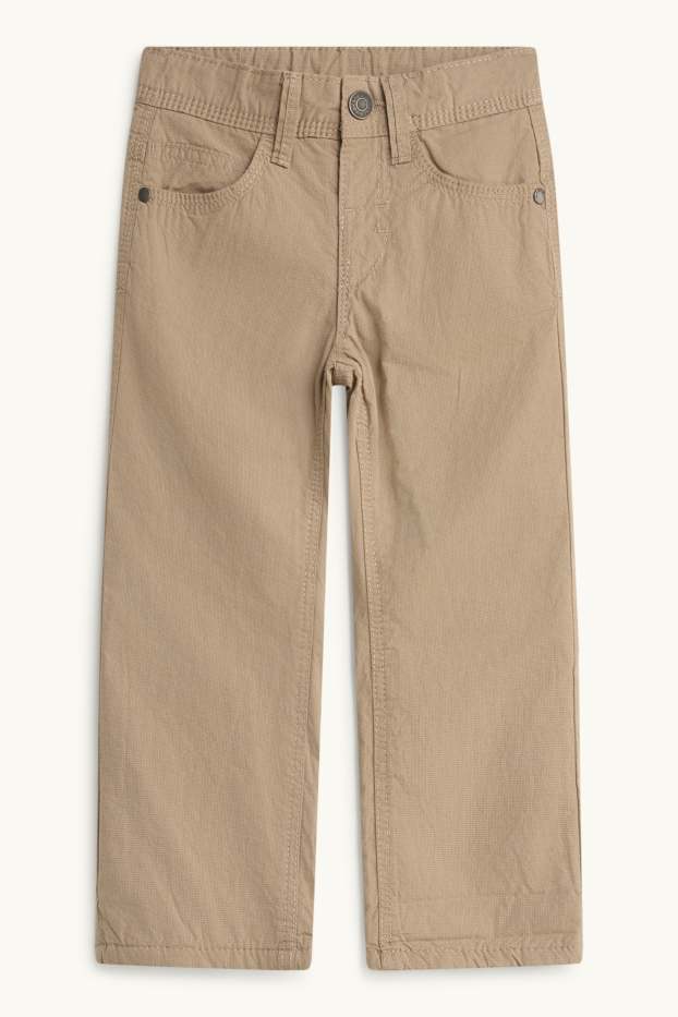 Children Boys - Thermal trousers - light brown