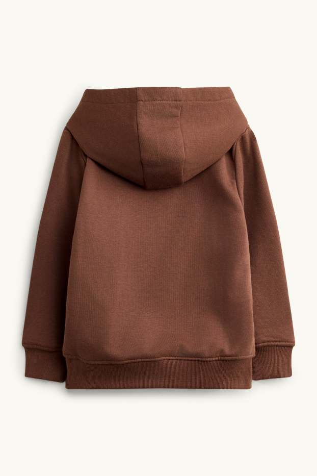 Halloween - skull - hoodie - shiny - brown