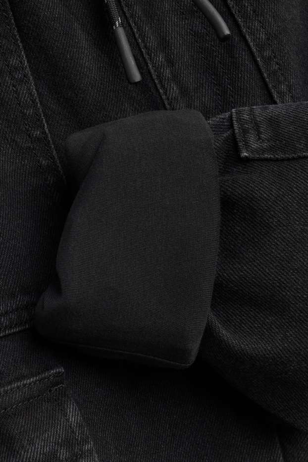 Children Boys - Cargo jeans - thermal jeans - black