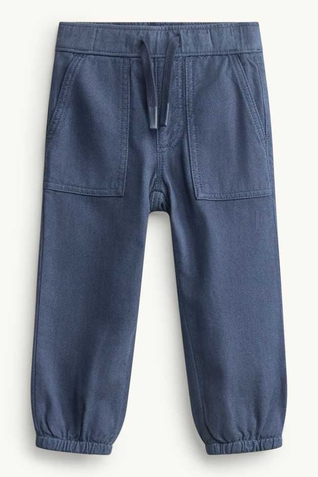 Children Boys - Thermal joggers - dark blue