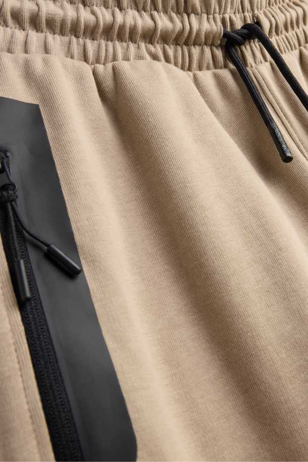 Children Boys - Joggers - black / beige