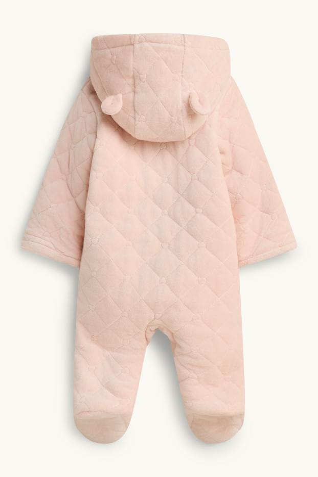 Baby Girls - Baby jumpsuit - patterned - pale pink