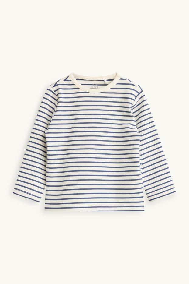 Baby Boys - Baby outfit - 3 piece - blue / beige