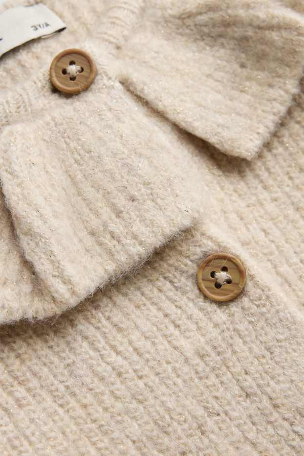 Children Girls - Cardigan - beige