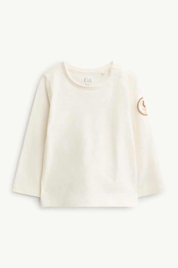 Baby Boys - Baby outfit - 3 piece - gray / beige