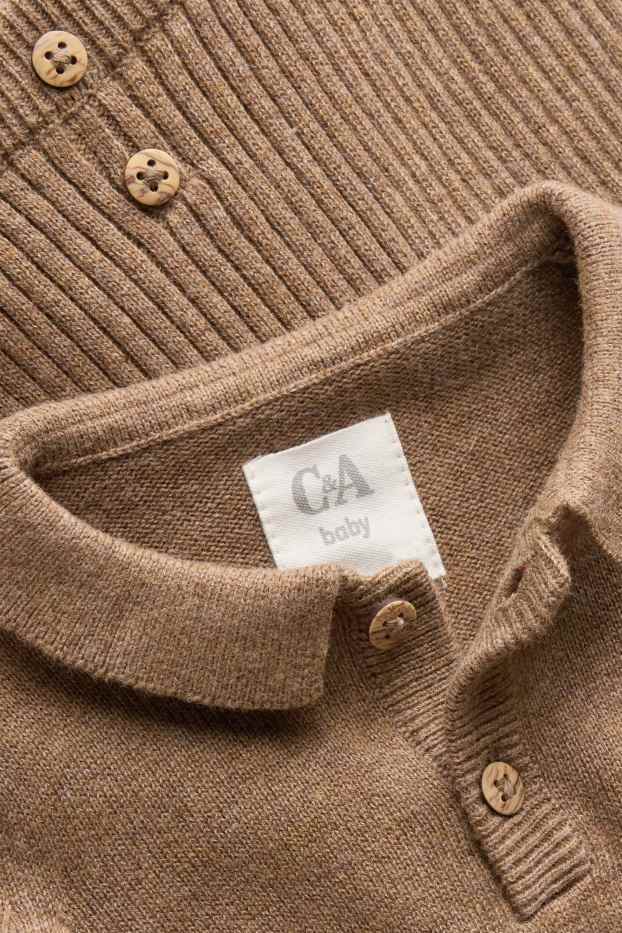 Baby Boys - Newborn outfit - 2 piece - brown