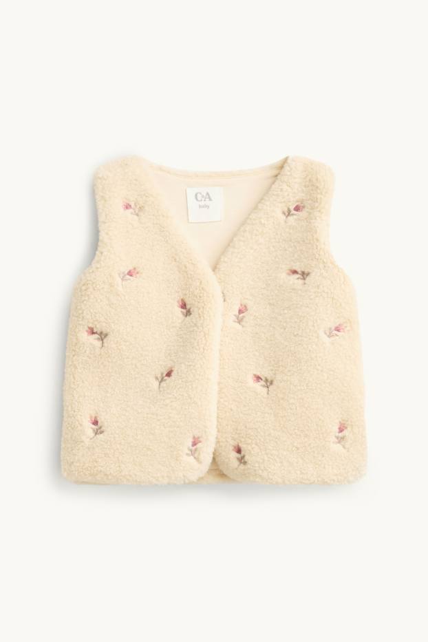 Baby Girls - Baby outfit - 3 piece - rose / beige
