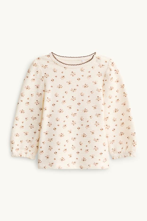 Baby Girls - Baby outfit - 3 piece - brown / cremewhite