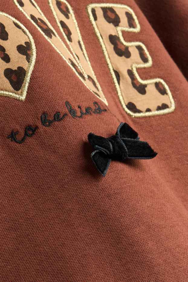 Children Girls - Sweatshirt - rust