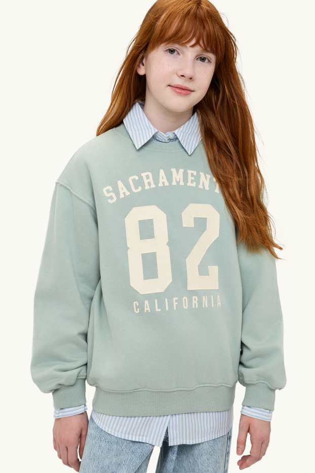 Children Girls - Sacramento - sweatshirt - light blue