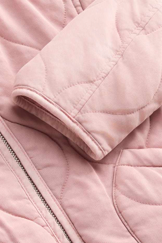 Children Girls - Quilted jacket - rose