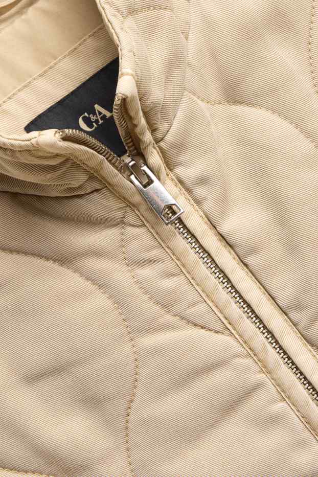 Children Girls - Quilted jacket - beige