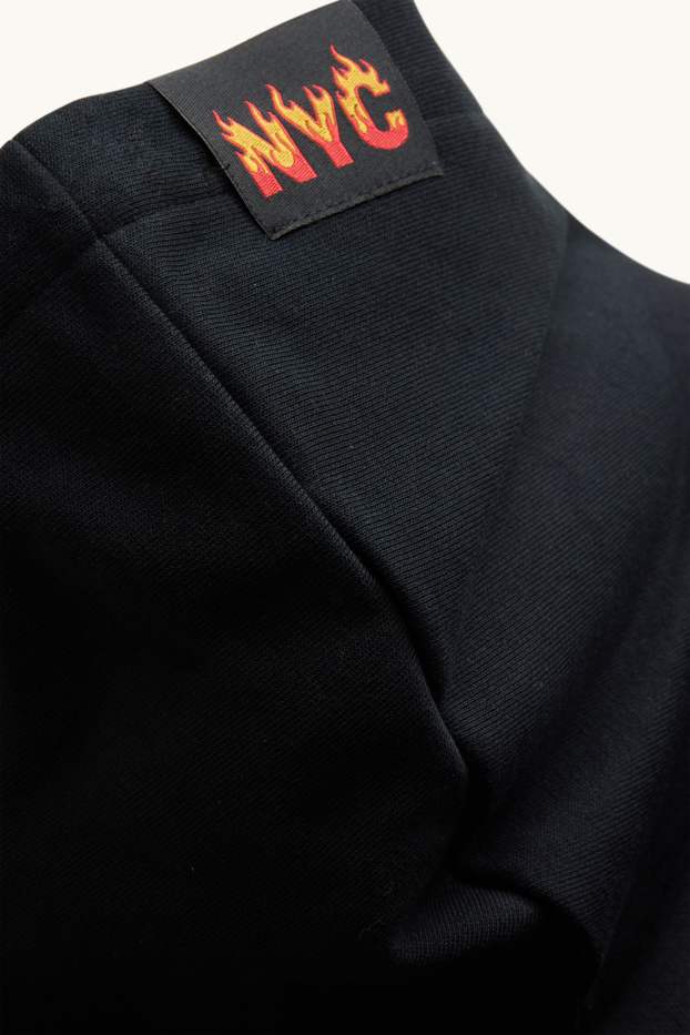Pizza - hoodie - black