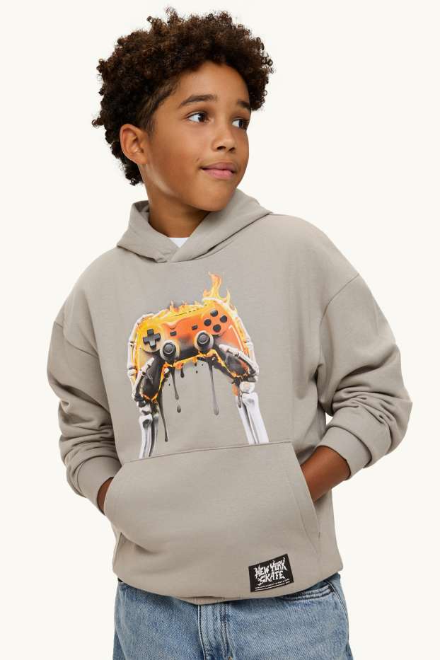 Gaming controller - hoodie - khaki