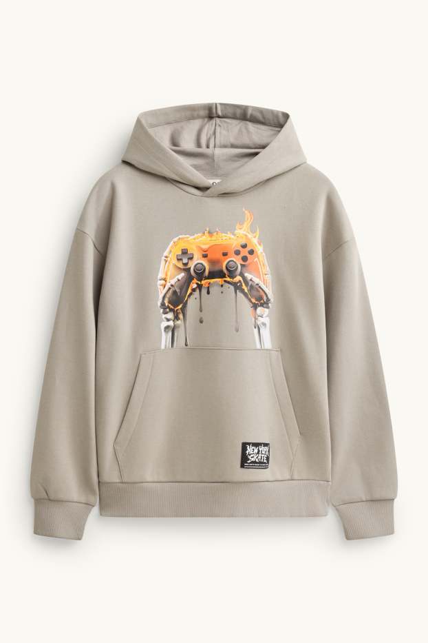 Gaming controller - hoodie - khaki