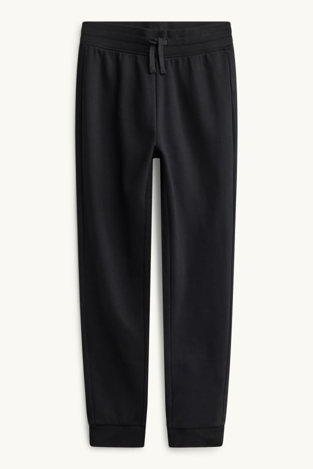 Set - lightning - hoodie and joggers - 2 piece - blue / black