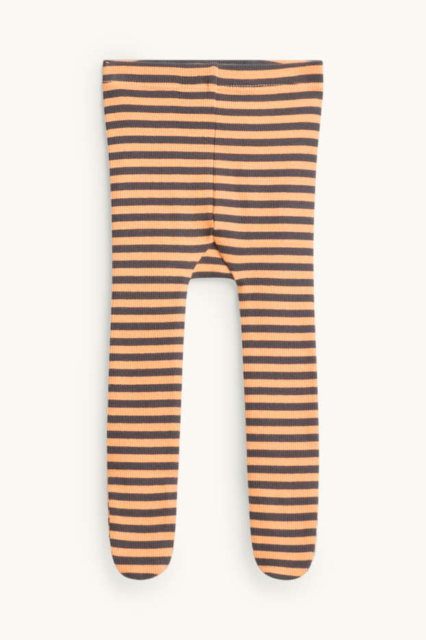 Baby Girls - Halloween - pumpkin - baby outfit - 3 piece - orange