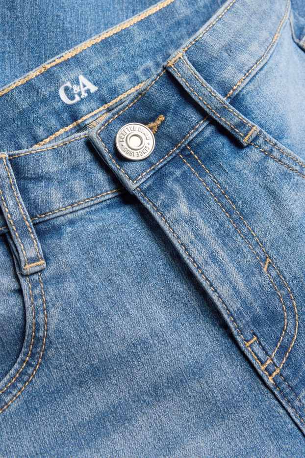 Children Girls - Wide leg jeans - blue denim