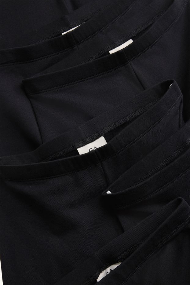 Children Girls - Multipack of 5 - leggings - black