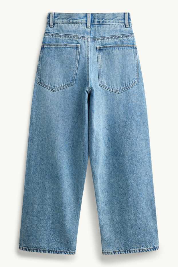 Children Boys - Baggy jeans - thermal jeans - denim-light blue