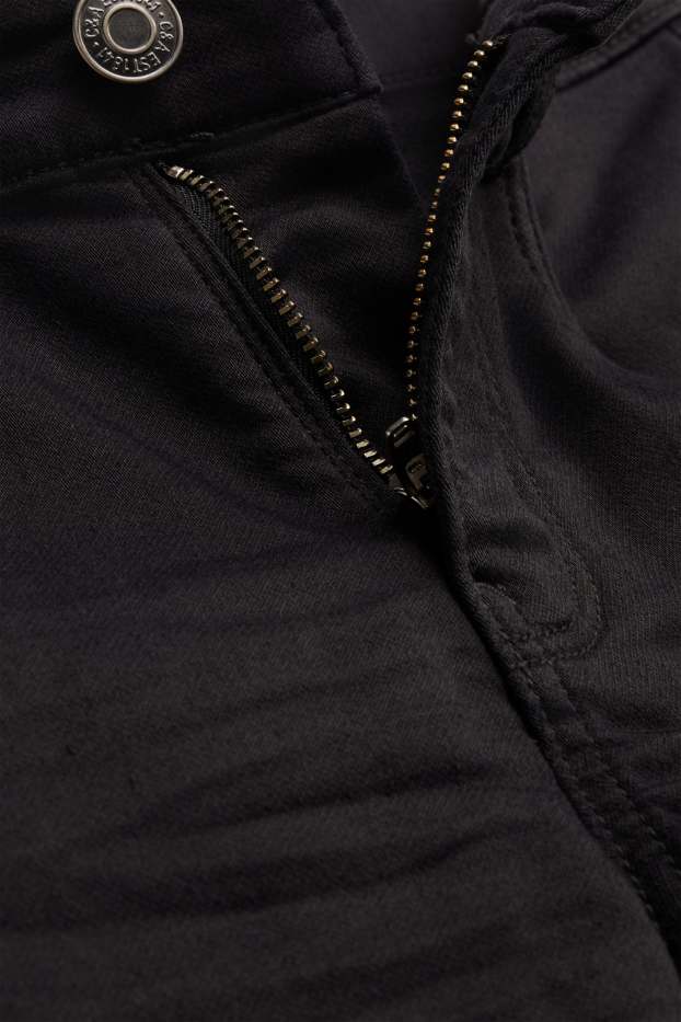 Children Boys - Straight jeans - thermal jeans - black