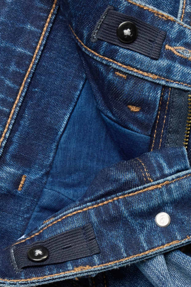 Children Boys - Relaxed jeans - thermal jeans - blue denim