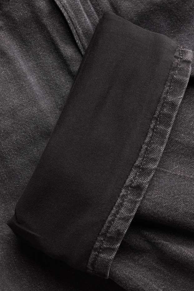 Children Boys - Baggy jeans - thermal jeans - denim-dark gray