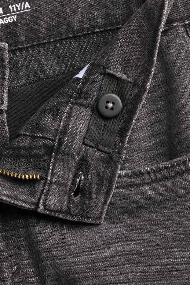 Children Boys - Baggy jeans - thermal jeans - denim-dark gray