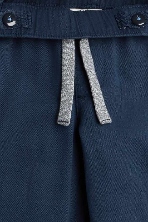 Children Boys - Thermal joggers - dark blue